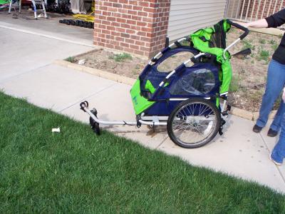 In-Step Bike trailer/jogger bike trailer for baby. In-Step Bike trailer/jogger