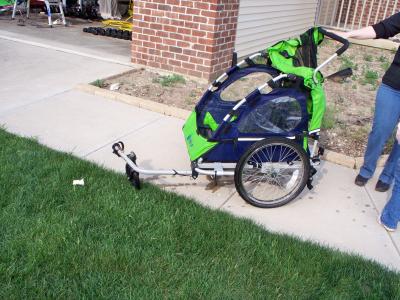 bike trailer for baby. In-Step Bike trailer/jogger